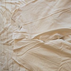 Pants, cream colored. Brand new.